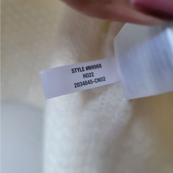 Madewell Wool Sadler Women's Turtleneck Sweater White Pullover Size Small Alpaca - Picture 7 of 9